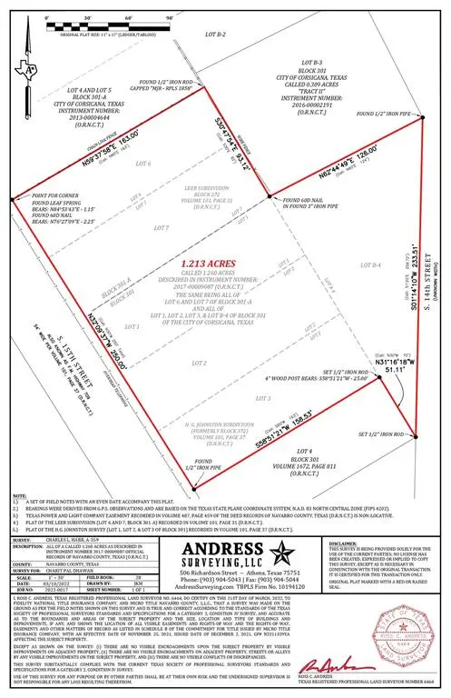 1009 S 15th Street, Corsicana, TX 75110