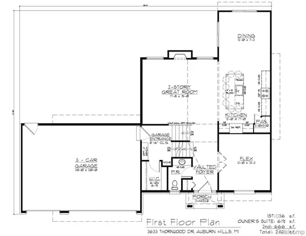 3633 Thornwood DR, Auburn Hills, MI 48326