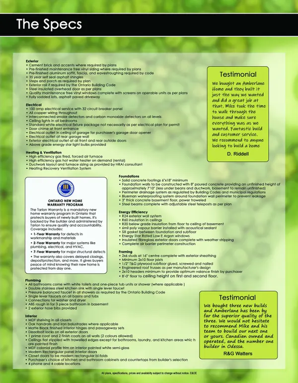 23R Harrison CRES, Loyalist, ON K0H 2H0