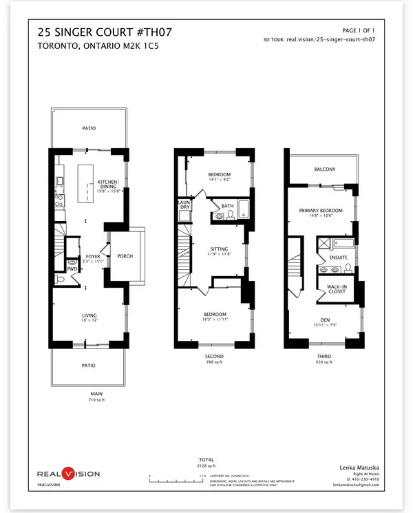 25 Singer CT #TH07, Toronto C15, ON M2K 0B3