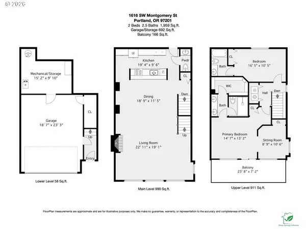 1616 SW MONTGOMERY ST, Portland, OR 97201