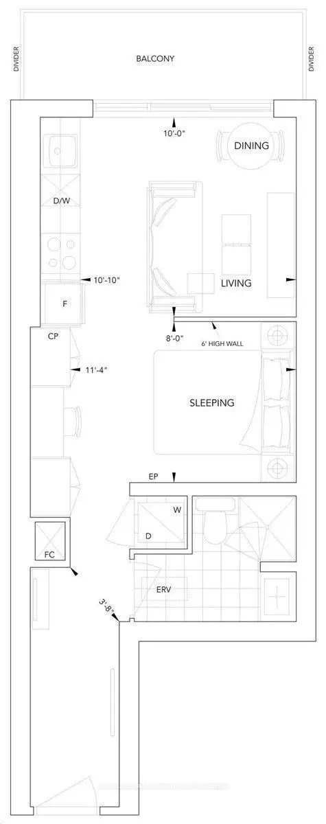 101 Erskine AVE #1406, Toronto C10, ON M4P 1Y5