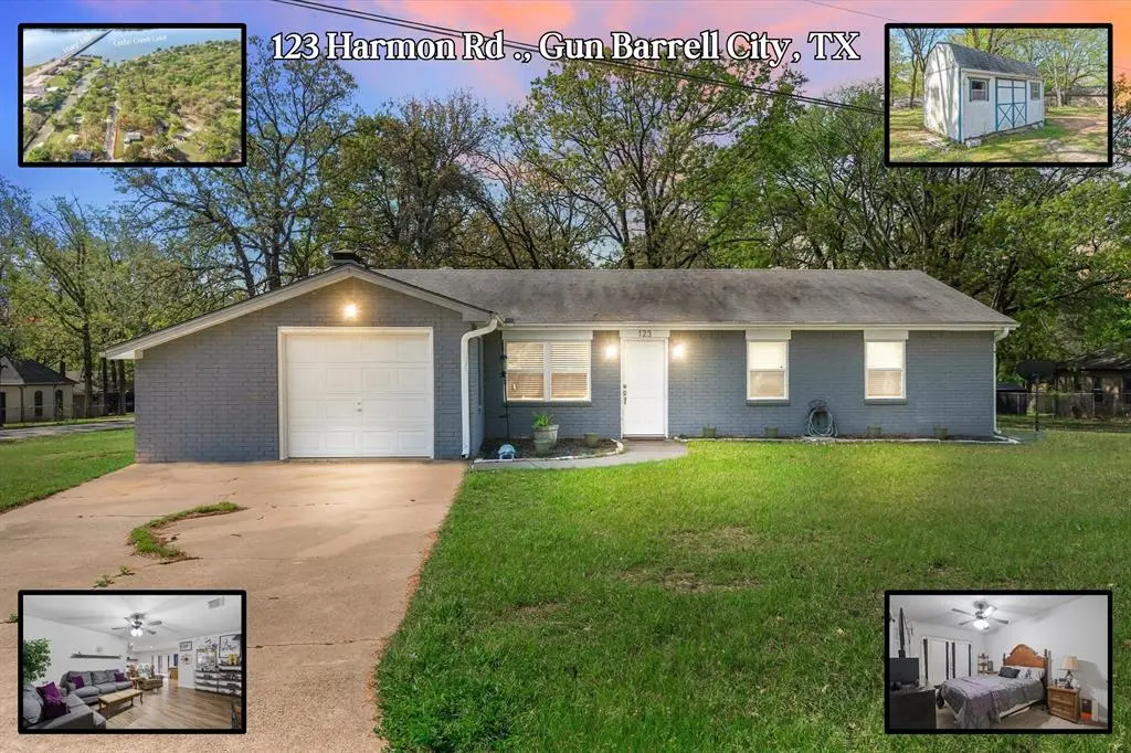 123 Harmon Road, Gun Barrel City, TX 75156
