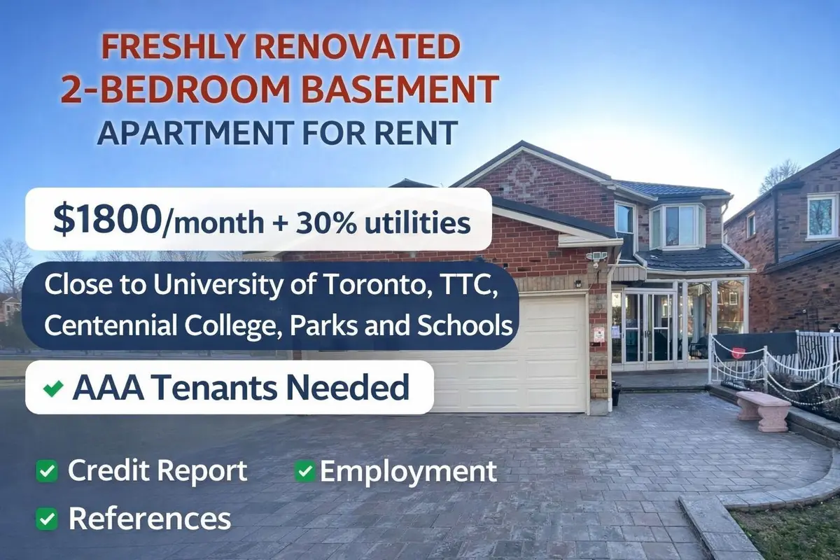 59 Houndtrail DR #Basement, Toronto E10, ON M1C 4K2