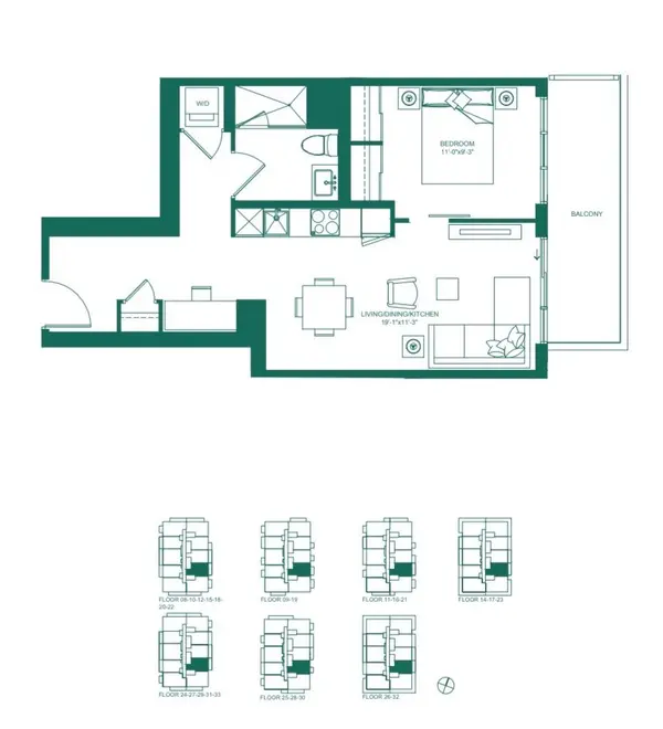 634 Church ST #2008, Toronto C08, ON M4Y 0G9