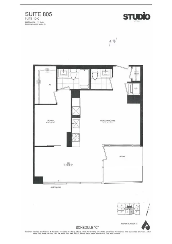 30 Nelson ST #805, Toronto C01, ON M5V 0H5