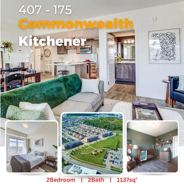 175 Commonwealth ST #407, Kitchener, ON N2E 0H4