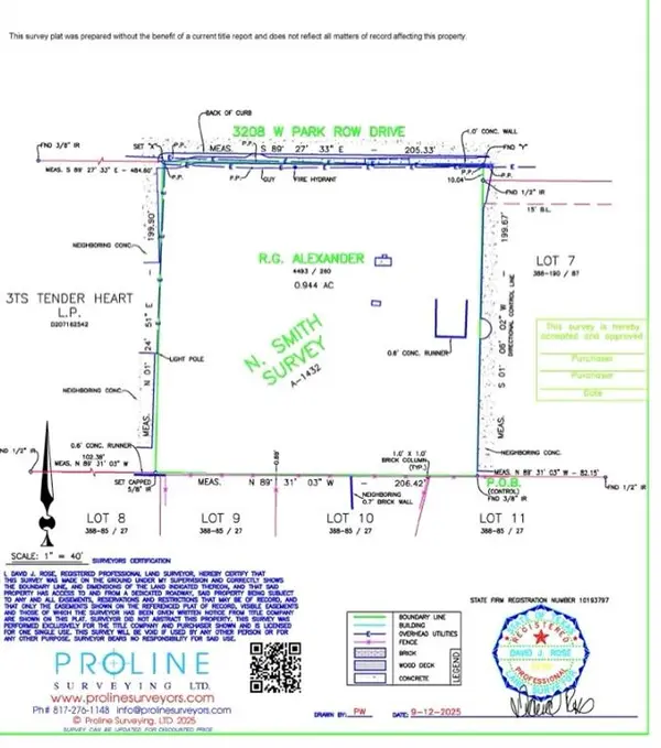 3208 W Park Row Drive, Pantego, TX 76013