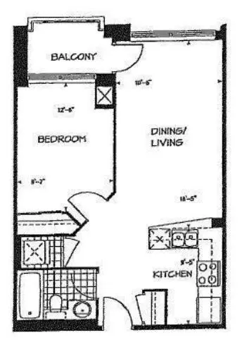 270 Wellington ST W #618, Toronto C01, ON M5V 3P5