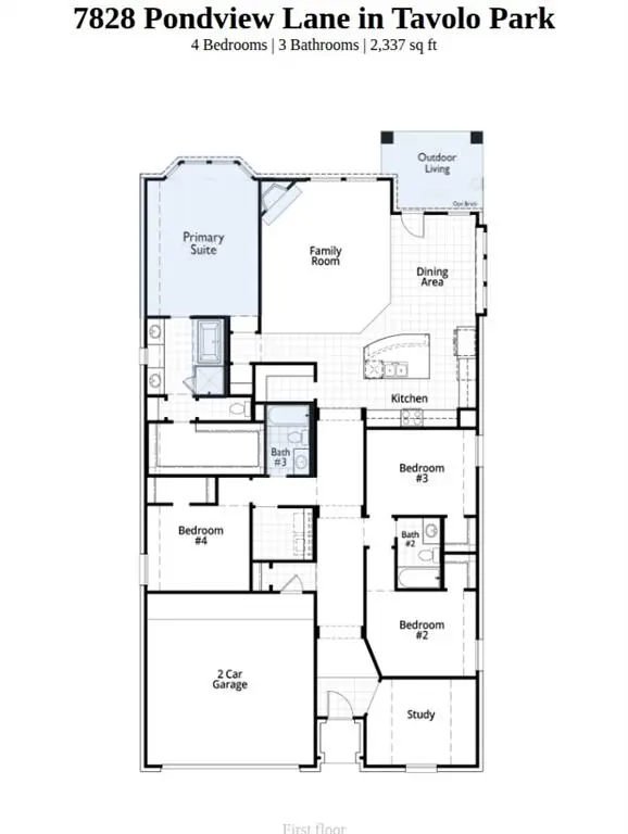 7828 Pondview Lane, Fort Worth, TX 76123