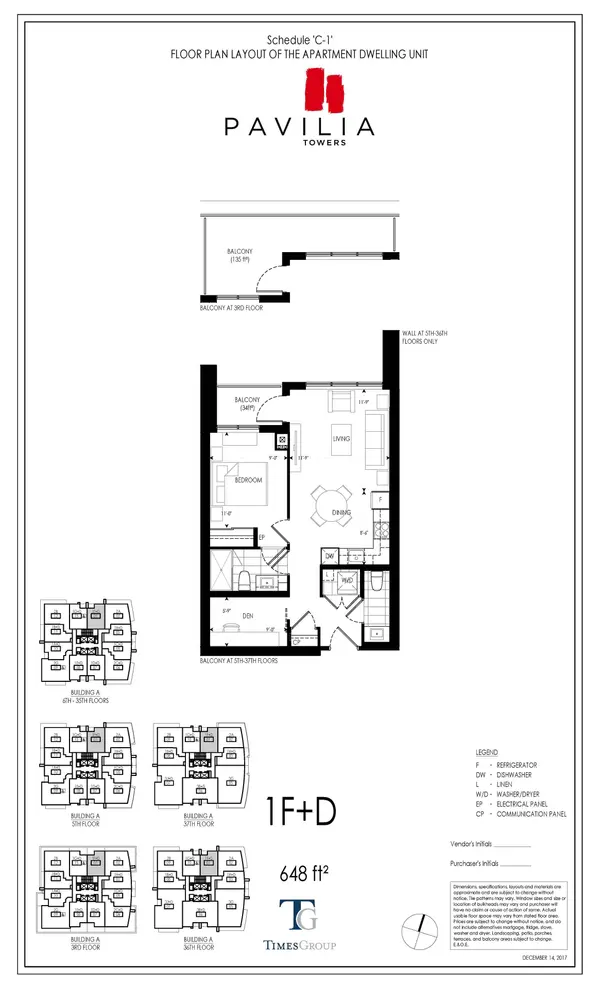 12 Gandhi LN #3301, Markham, ON L3T 0G8