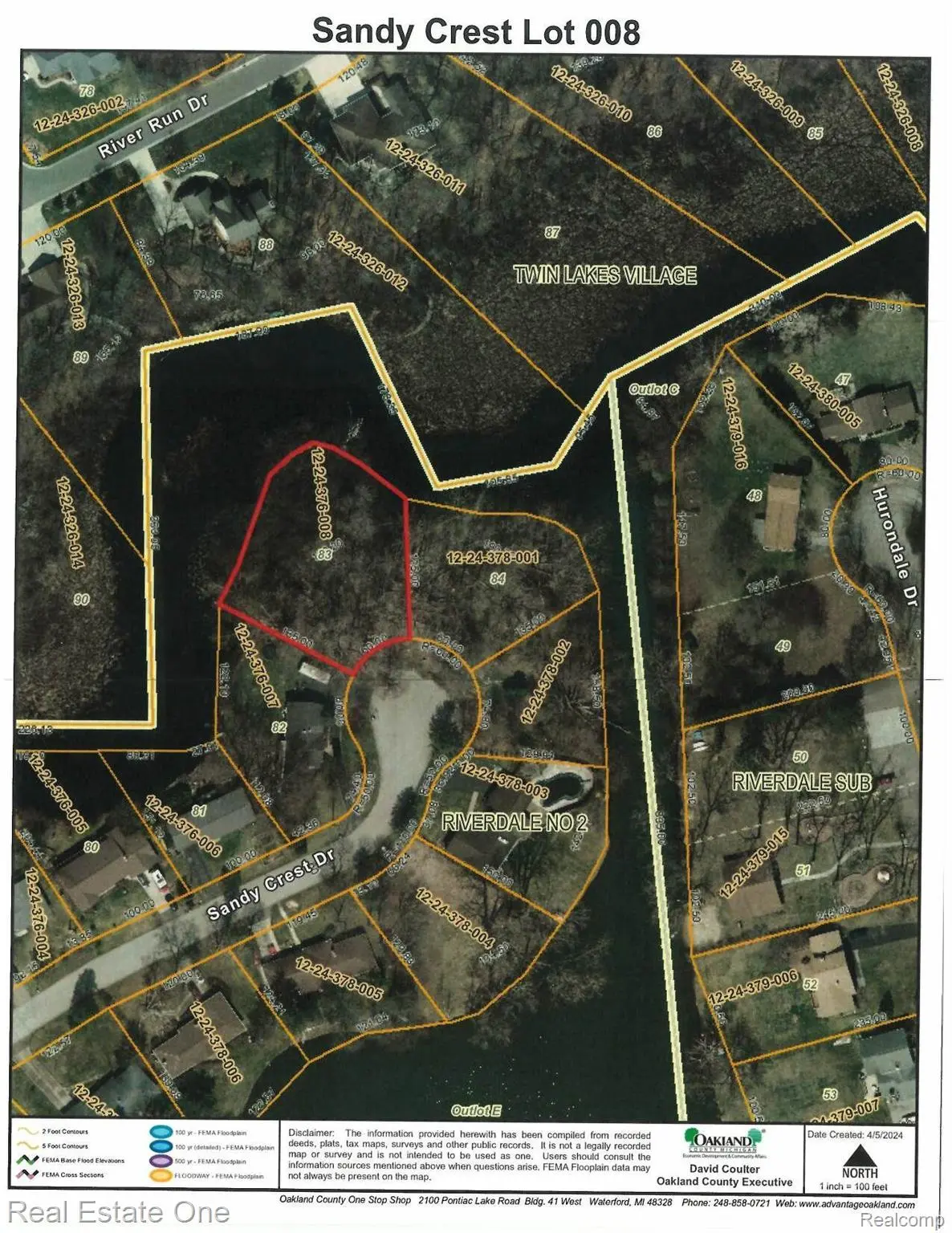 000 Sandy Crest, White Lake Twp, MI 48386