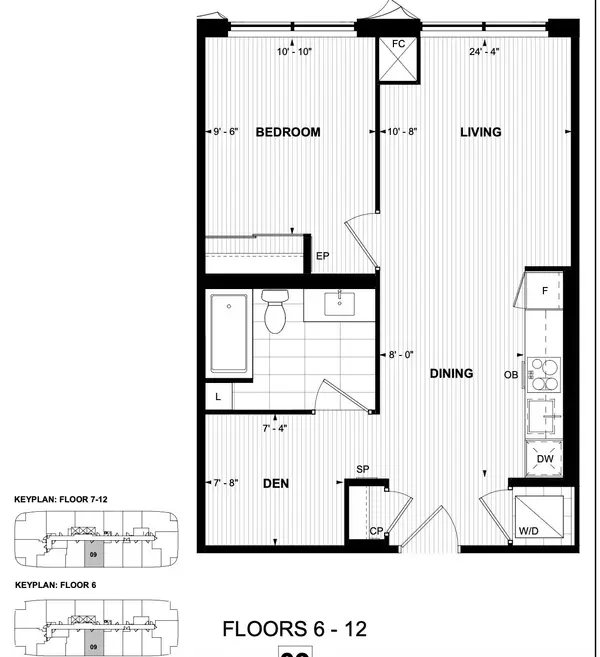 25 Cordova AVE #1109, Toronto W08, ON M9A 0E5