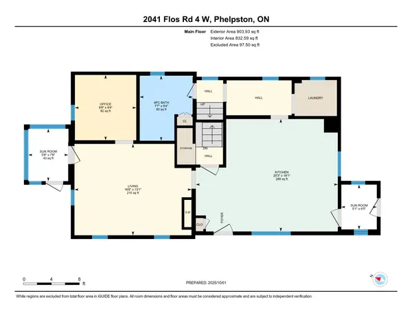 2041 Flos 4 RD W, Springwater, ON L0L 2K0