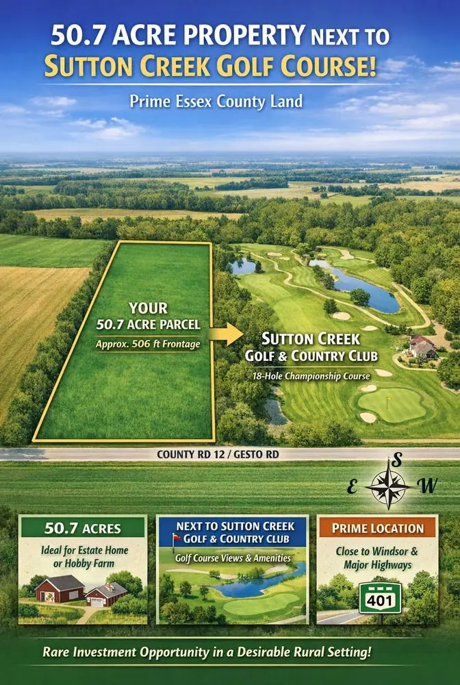 PART LOT 3 CON Gesto / Country 12 RD, Essex, ON N8M 2X6