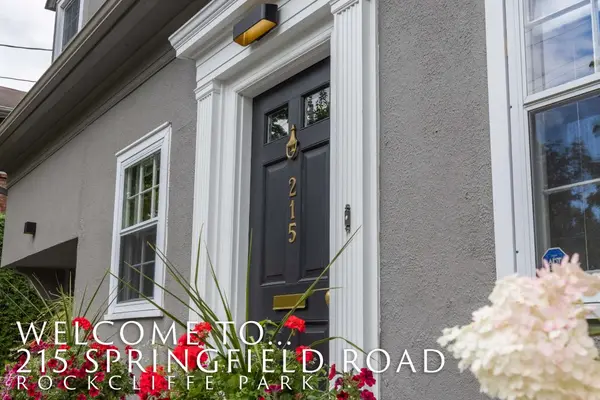 215 Springfield RD, Rockcliffe Park, ON K1M 0L1