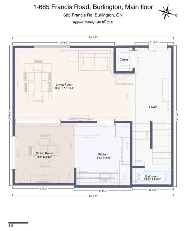 685 Francis RD #1, Burlington, ON L7T 3X6