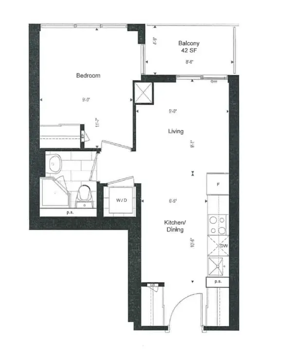 70 Princess ST #1005, Toronto C08, ON M5A 0X6