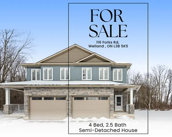 116 Forks RD E, Welland, ON L3B 5K5