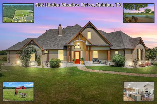4182 Hidden Meadow Drive, Quinlan, TX 75474