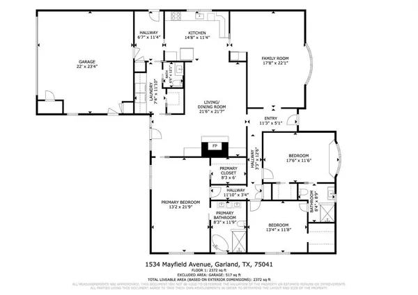 1534 Mayfield Avenue, Garland, TX 75041