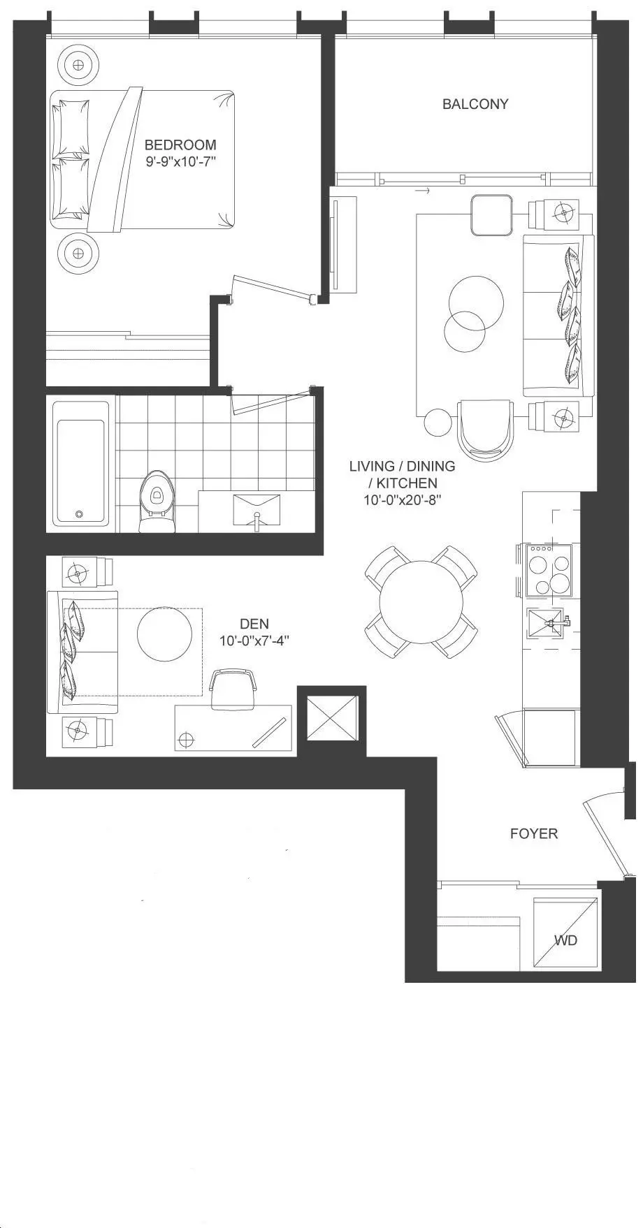 238 Simcoe ST #1020, Toronto C01, ON M5T 1T4