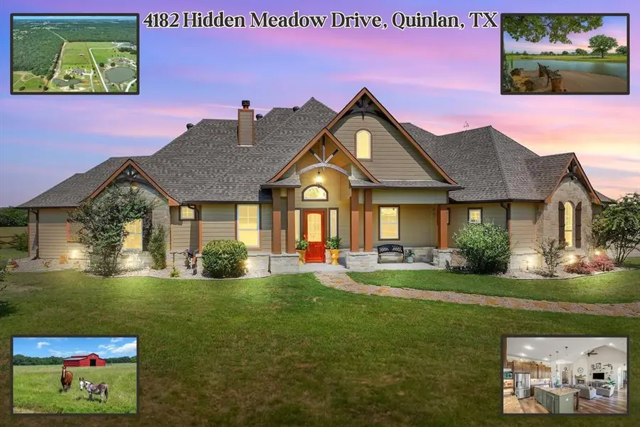 4182 Hidden Meadow Drive, Quinlan, TX 75474