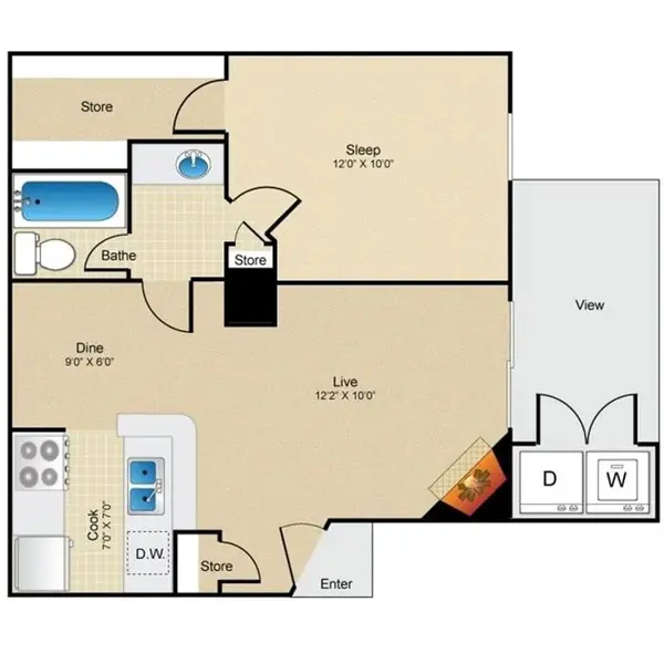 8110 Creekbend Drive #616, Houston, TX 77071