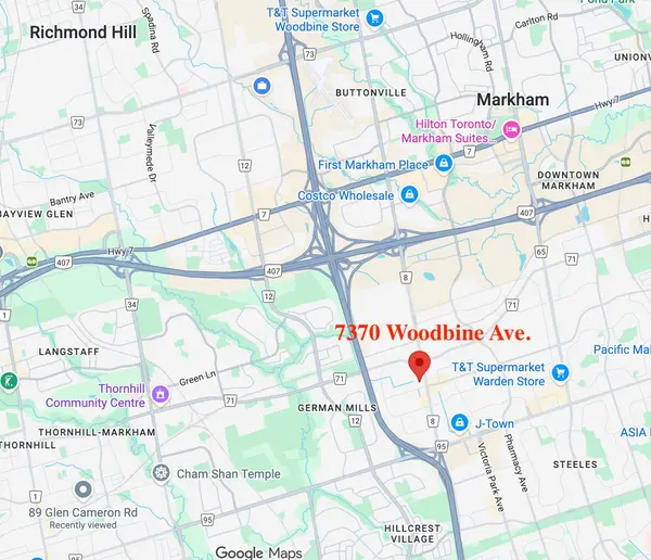 7370 Woodbine AVE #Unit 1,3,5 & 17, Markham, ON L3R 1A5