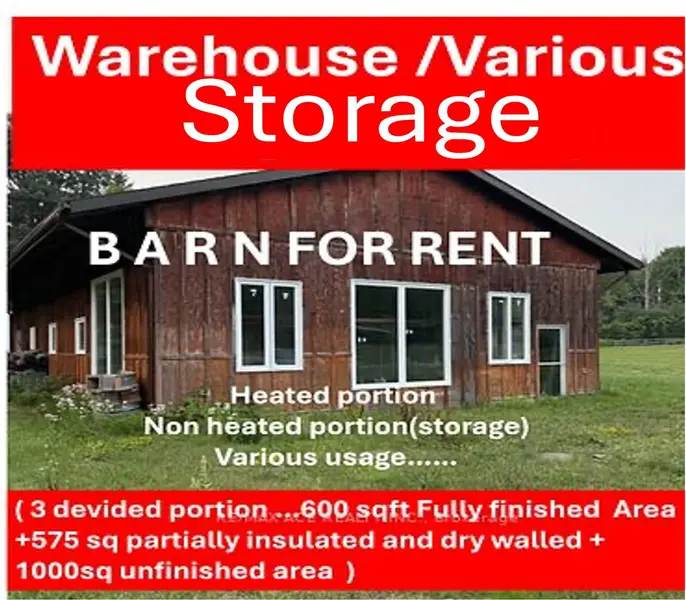 14902 Kennedy RD #Barn, Whitchurch-stouffville, ON L4A 4B7