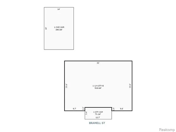 16145 Bramell ST, Detroit, MI 48219