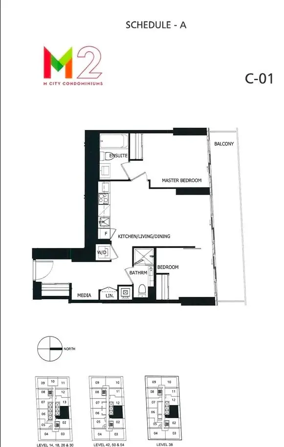 3883 Quartz RD #3801, Mississauga, ON L5B 0M4