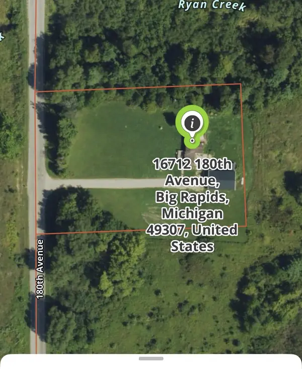 16712 180th AVE,  Big Rapids Twp,  MI 49307