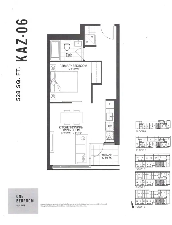 6 Chartwell RD #208, Toronto W07, ON M8Z 0H2