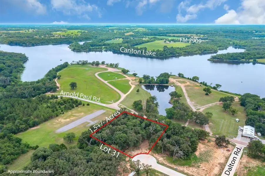 1.5 acres TBD Lot 31 Lakeview Drive, Canton, TX 75103