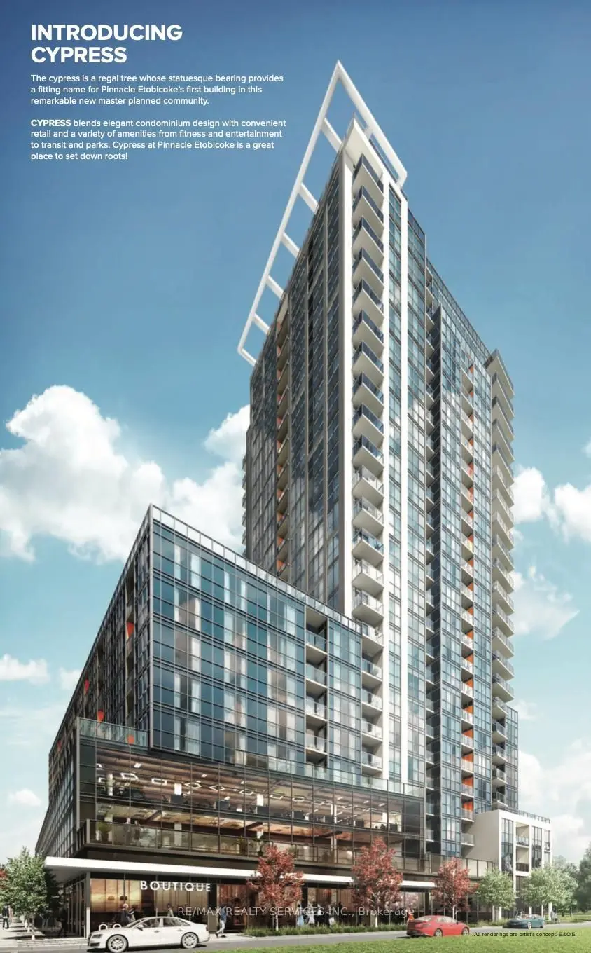 50 Thomas Riley RD #1310, Toronto W08, ON M9B 0C5