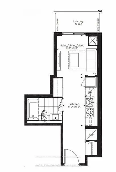 195 Redpath AVE #2007, Toronto C10, ON M4P 0E4