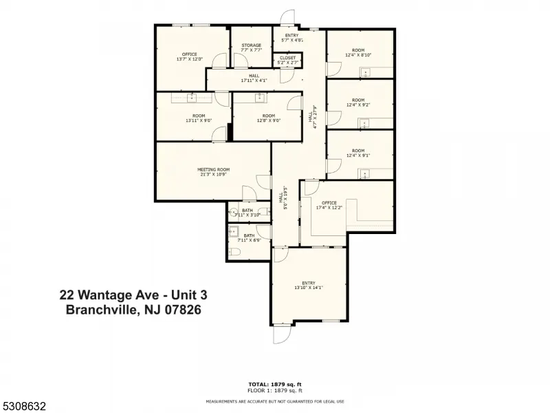 22 Wantage Ave, Suite 3, Branchville Boro, NJ 07826