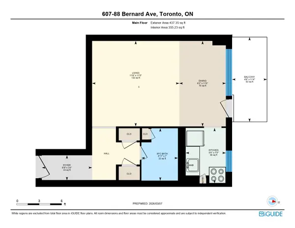 88 Bernard AVE #1007, Toronto C02, ON M5R 1R7