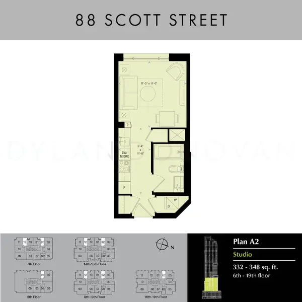 88 Scott ST #702, Toronto C08, ON M5E 0A9