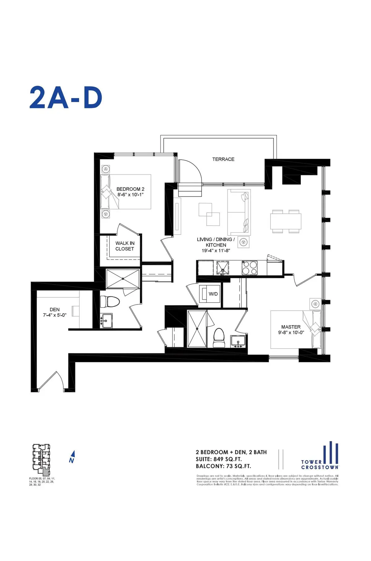5 Quarrington LN #1809, Toronto C13, ON M3C 1H7