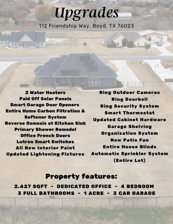 112 Friendship Way, Boyd, TX 76023