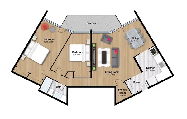 50 Graydon Hall DR #2001, Toronto C13, ON M3A 3A5