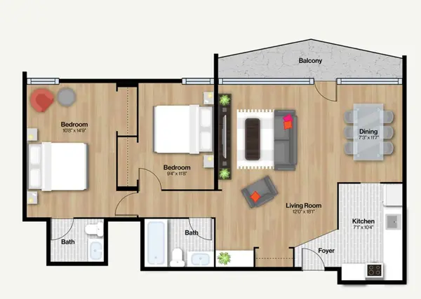 100 Graydon Hall DR #207, Toronto C13, ON M3A 3A8