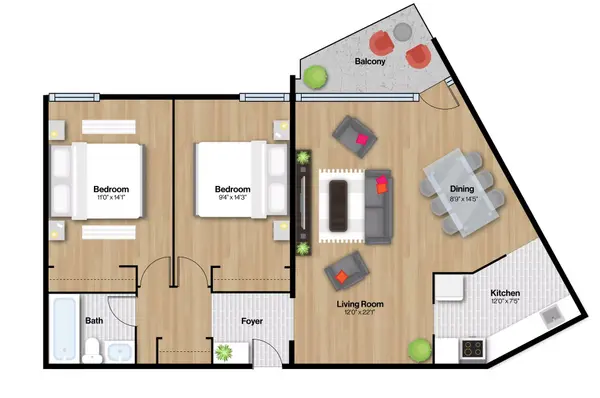 100 Graydon Hall DR #1508, Toronto C13, ON M3A 3A8