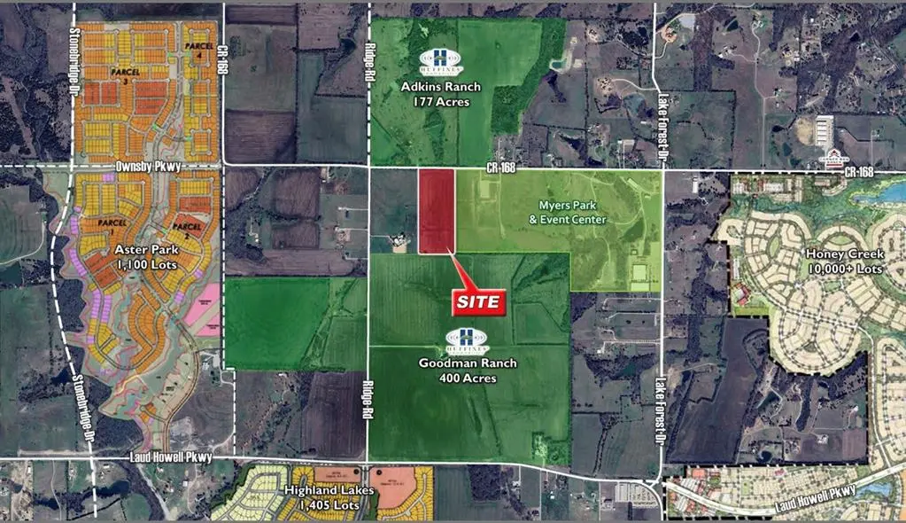 20.38 acres County Road 168, Mckinney, TX 75071