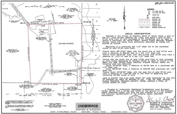 23+/- Acres Oasis Drive, Denison, TX 75020