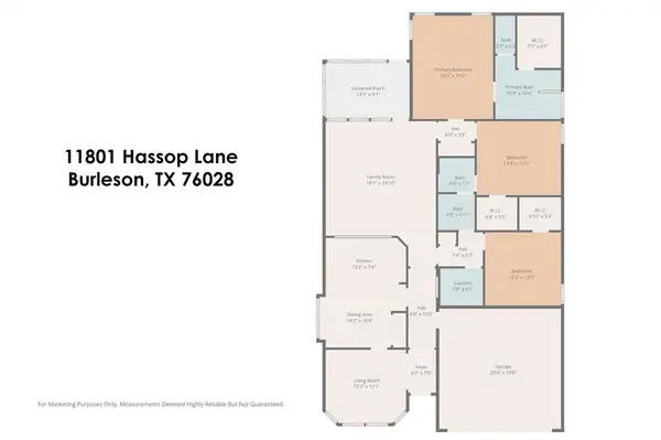 11801 Hassop Lane, Burleson, TX 76028