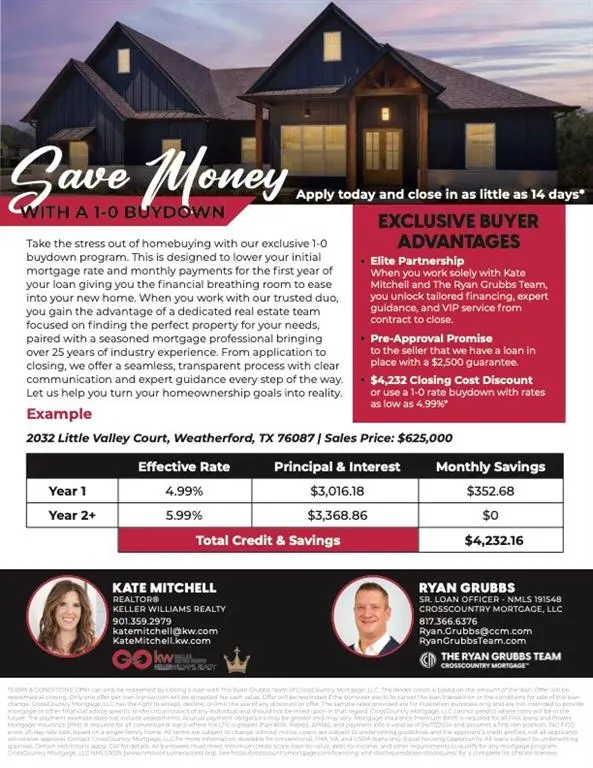 2032 Little Valley Court, Weatherford, TX 76087