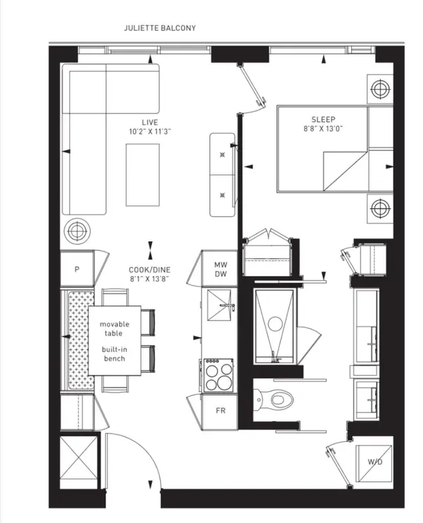 55 Charles ST E #3408, Toronto C08, ON M4Y 0J1